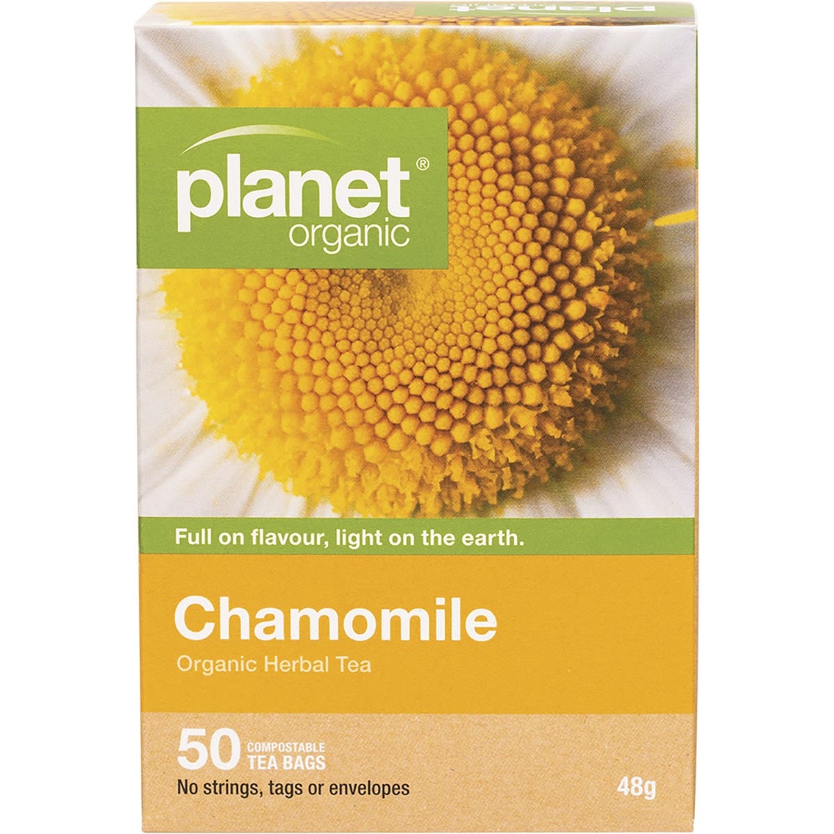 Planet Organic Organic Chamomile Herbal Tea x 50 Tea Bags - Cutprice Online