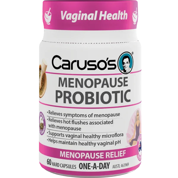 Caruso's Menopause Probiotic 60 Caps