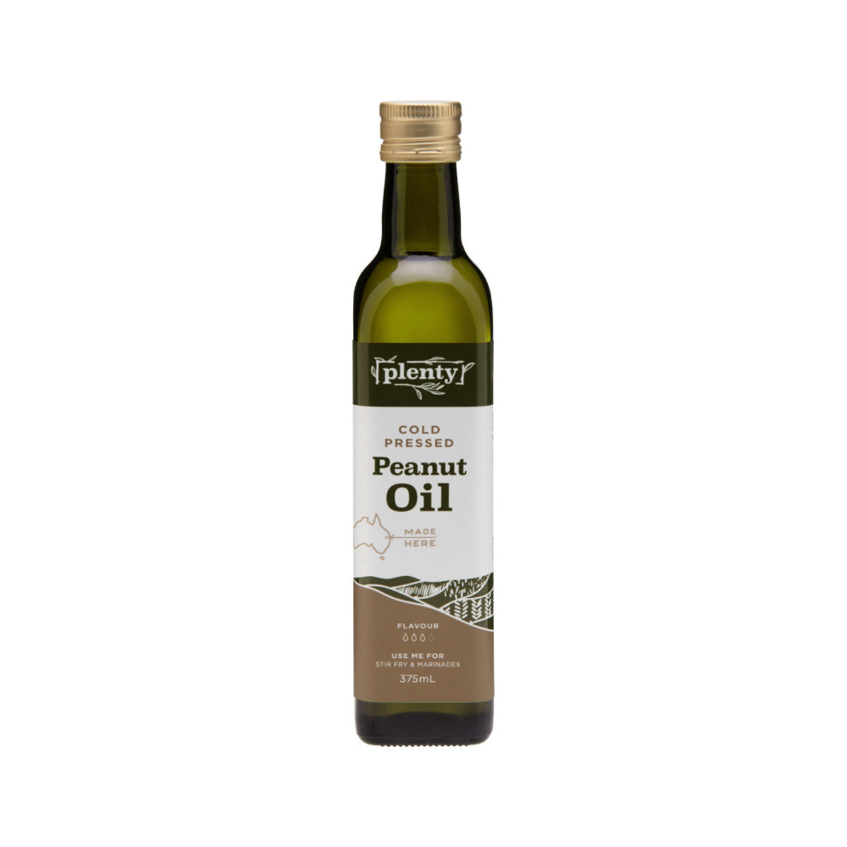 Plenty Cold Pressed Peanut Oil 375ml - Cutprice Online