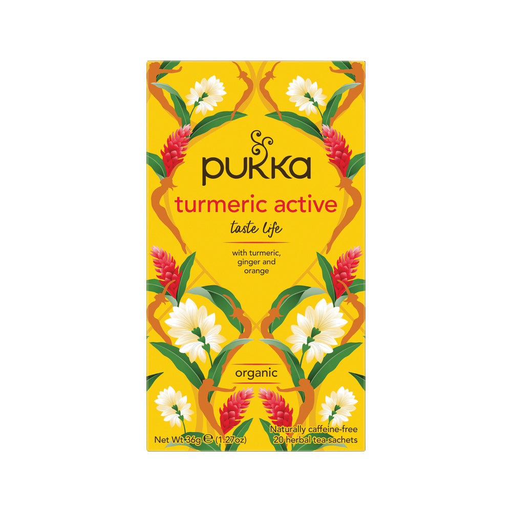 Pukka Organic Turmeric Active x 20 Tea Bags - Cutprice Online