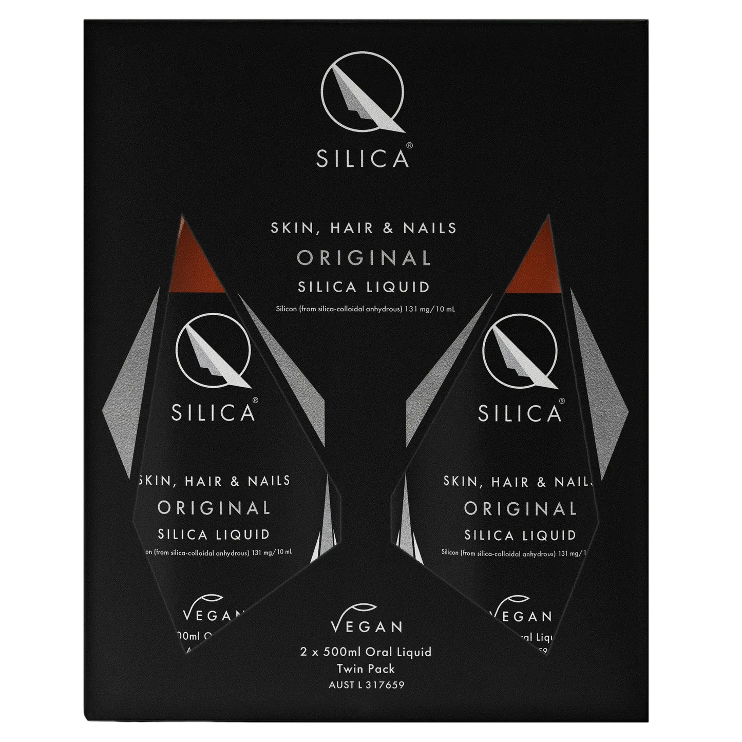 Silicea Silica Twin Pack 2x500mL SILICEA