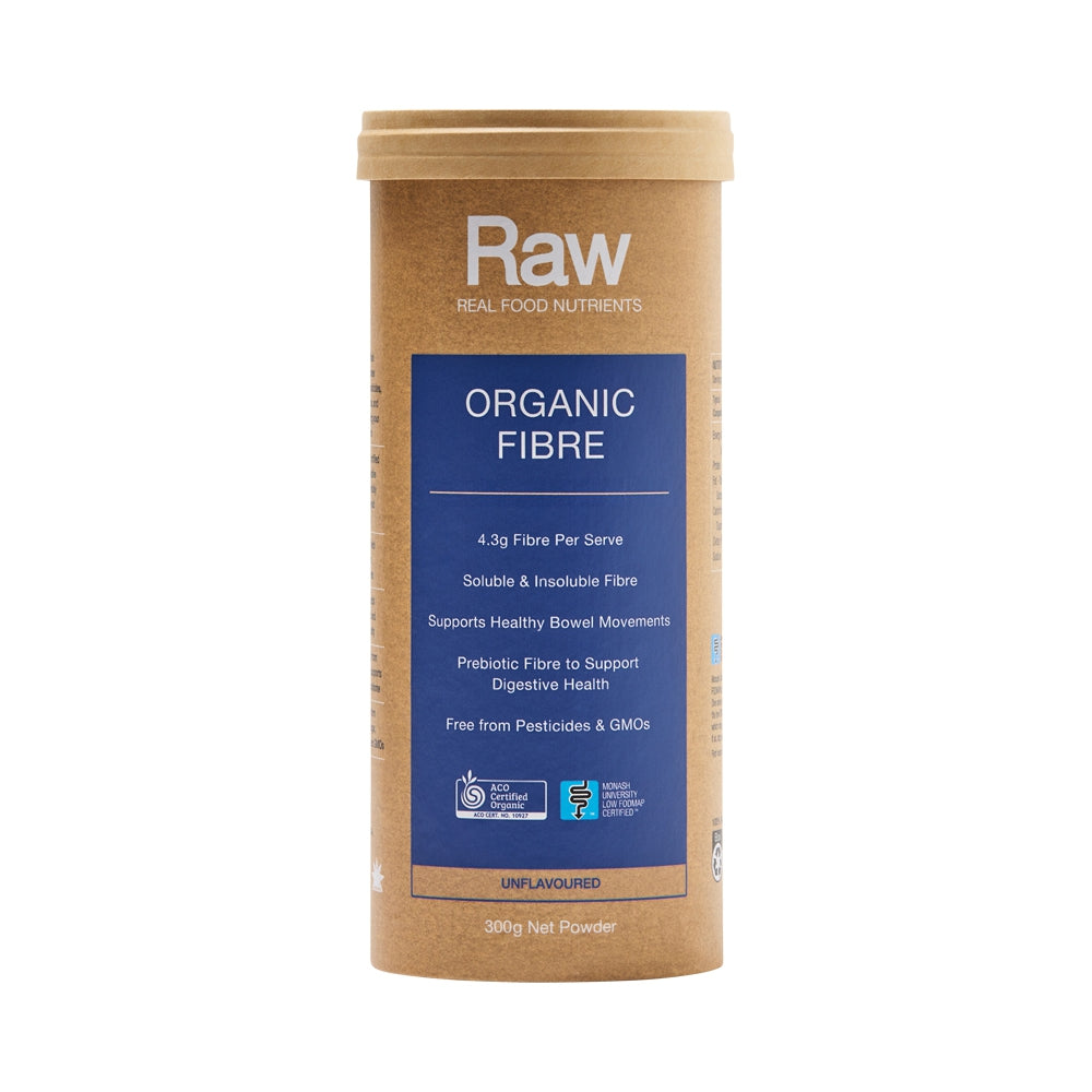 Raw Real Food Nutrients Organic Fibre Unflavoured 300g