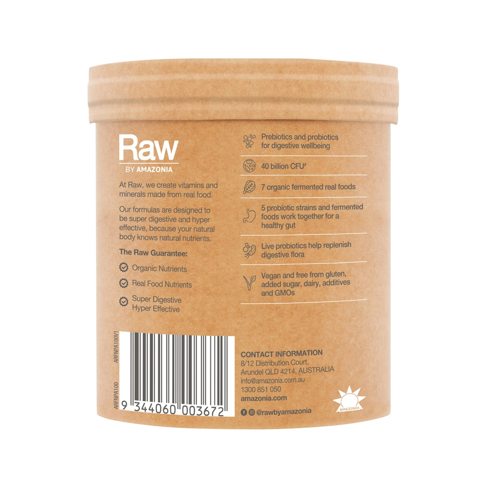 Raw Real Food Nutrients Organic Probiotics Cloudy Apple 100g