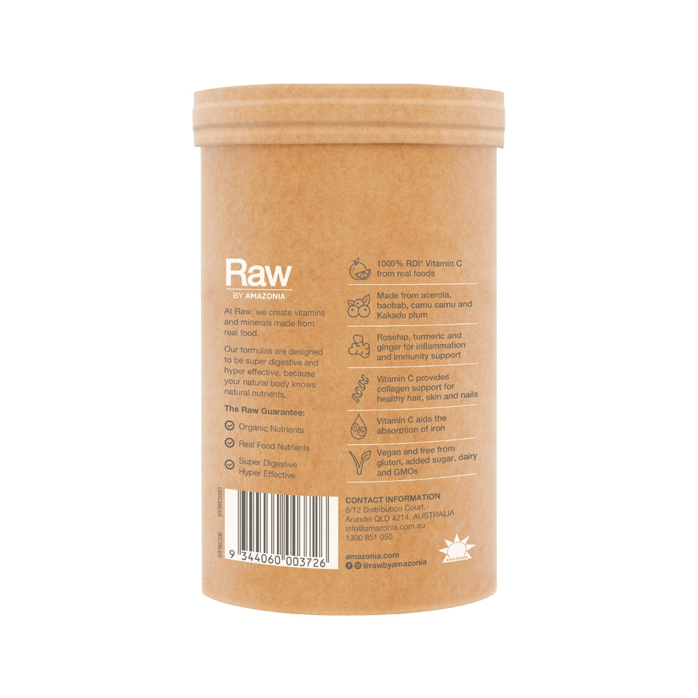 Raw Real Food Nutrients Organic Vitamin C Passionfruit 200g
