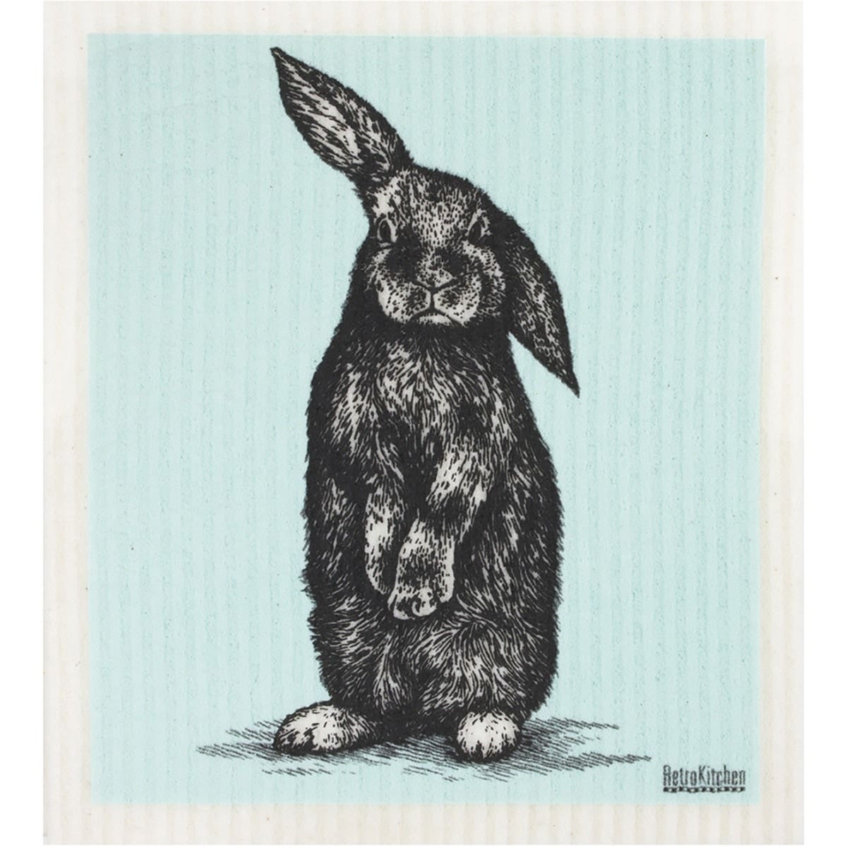 RetroKitchen 100% Compostable Sponge Cloth Rabbit - Cutprice Online