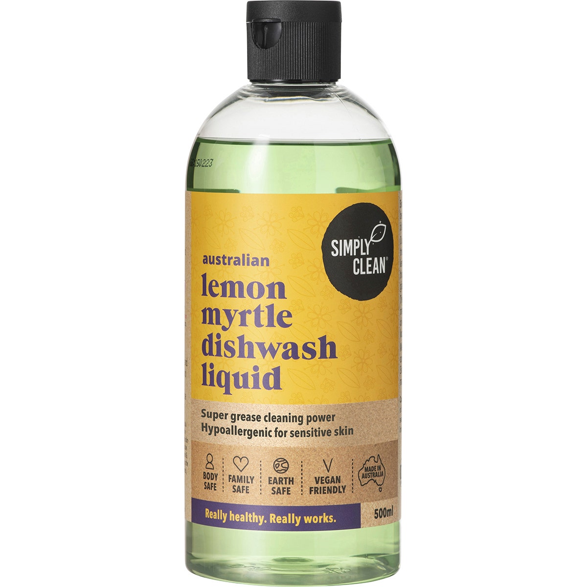 Simply Clean Lemon Myrtle Dishwash Liquid 500ml - Cutprice Online