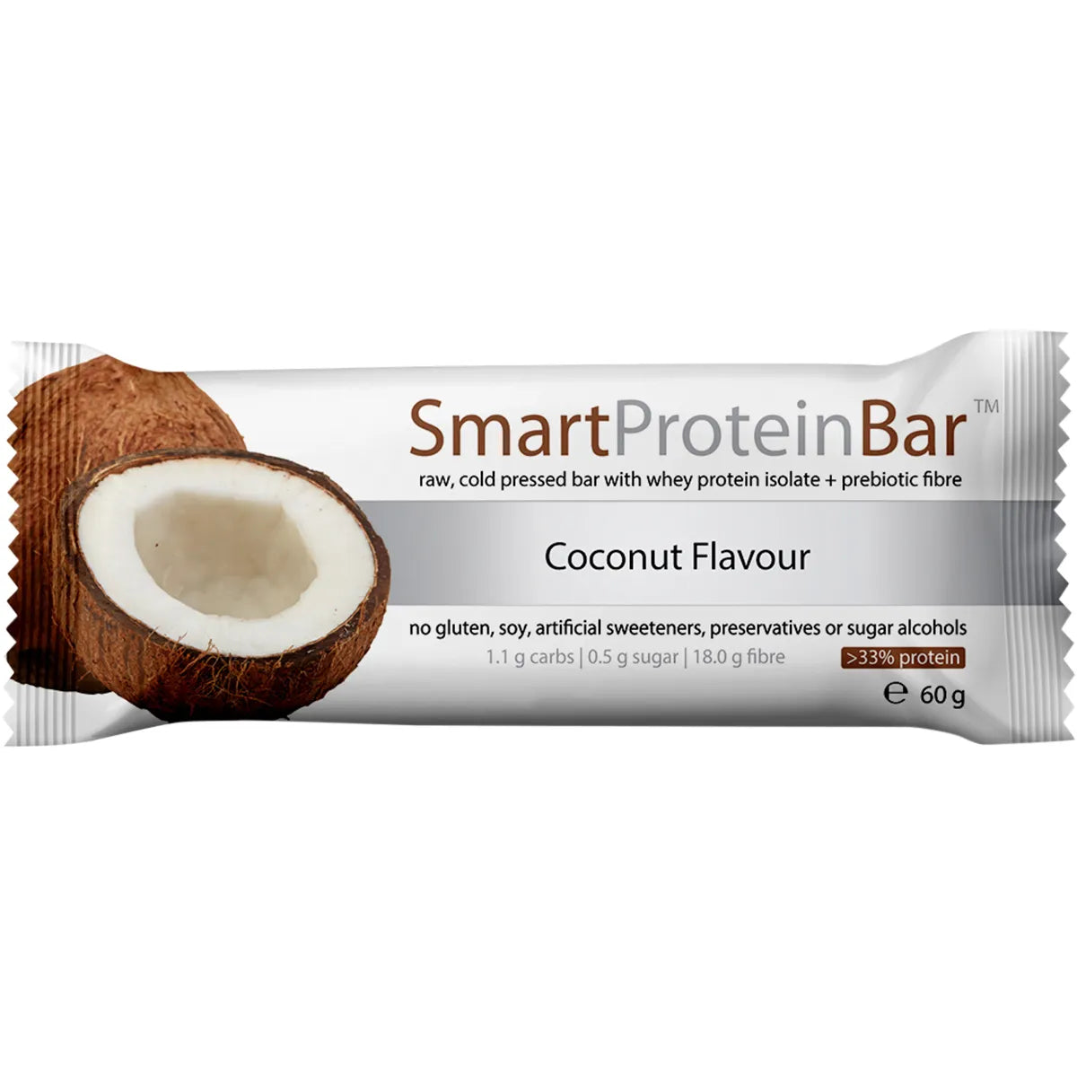 SMART PROTEIN BAR Coconut Protein Bar 12x60g - Cutprice Online
