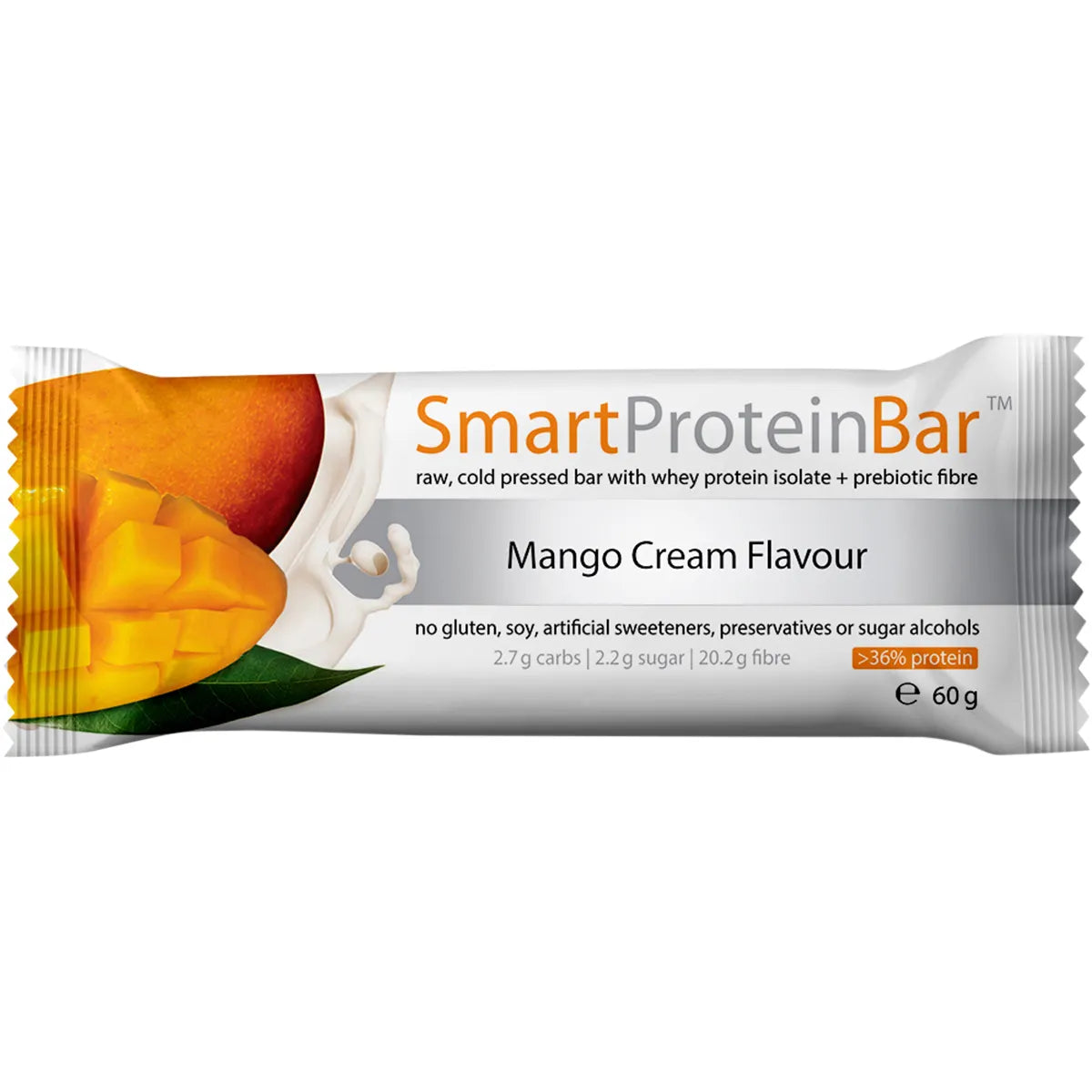 SMART PROTEIN BAR Mango Cream Protein Bar 12x60g - Cutprice Online