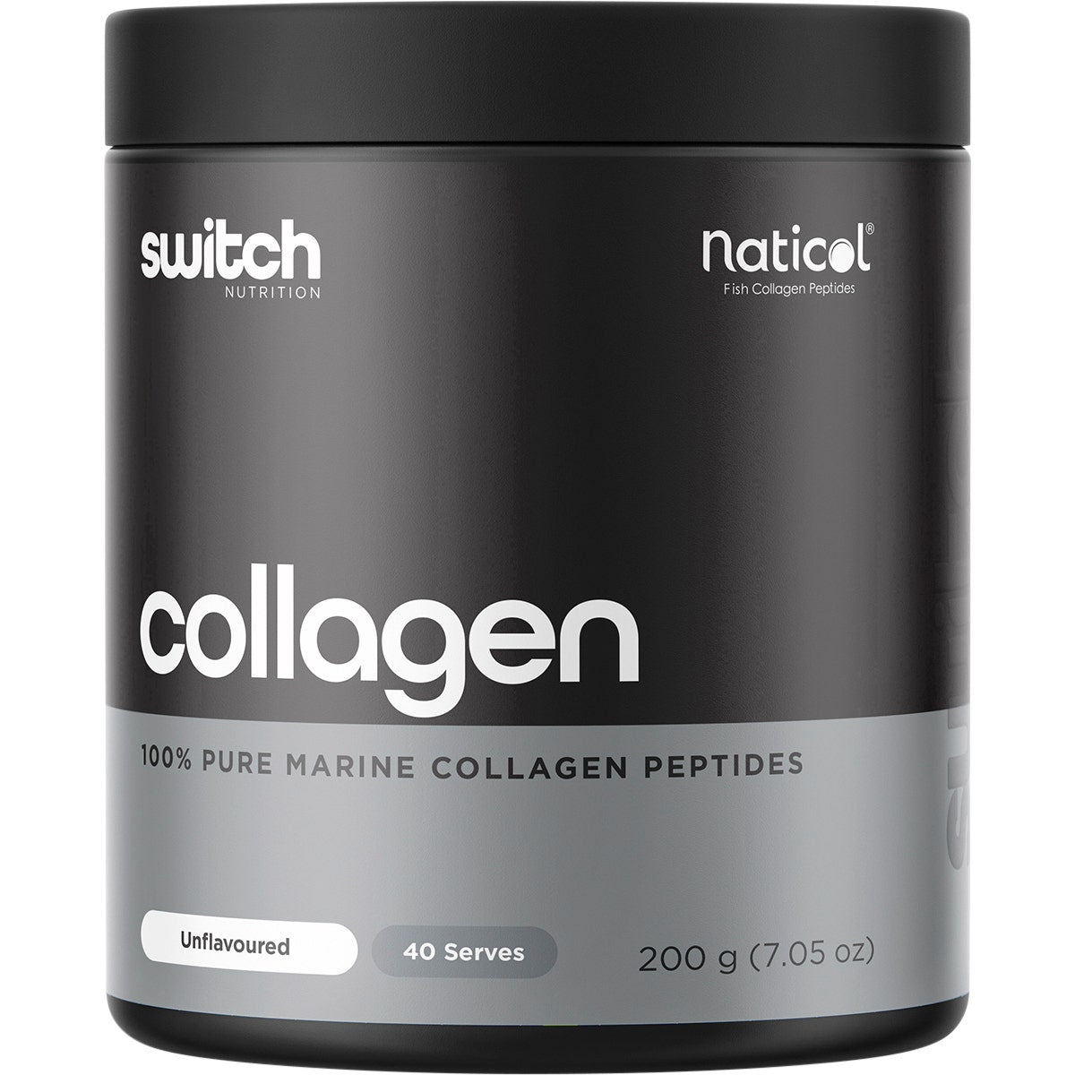 Switch Nutrition Marine Collagen 100% Pure Unflavoured 200g - Cutprice Online