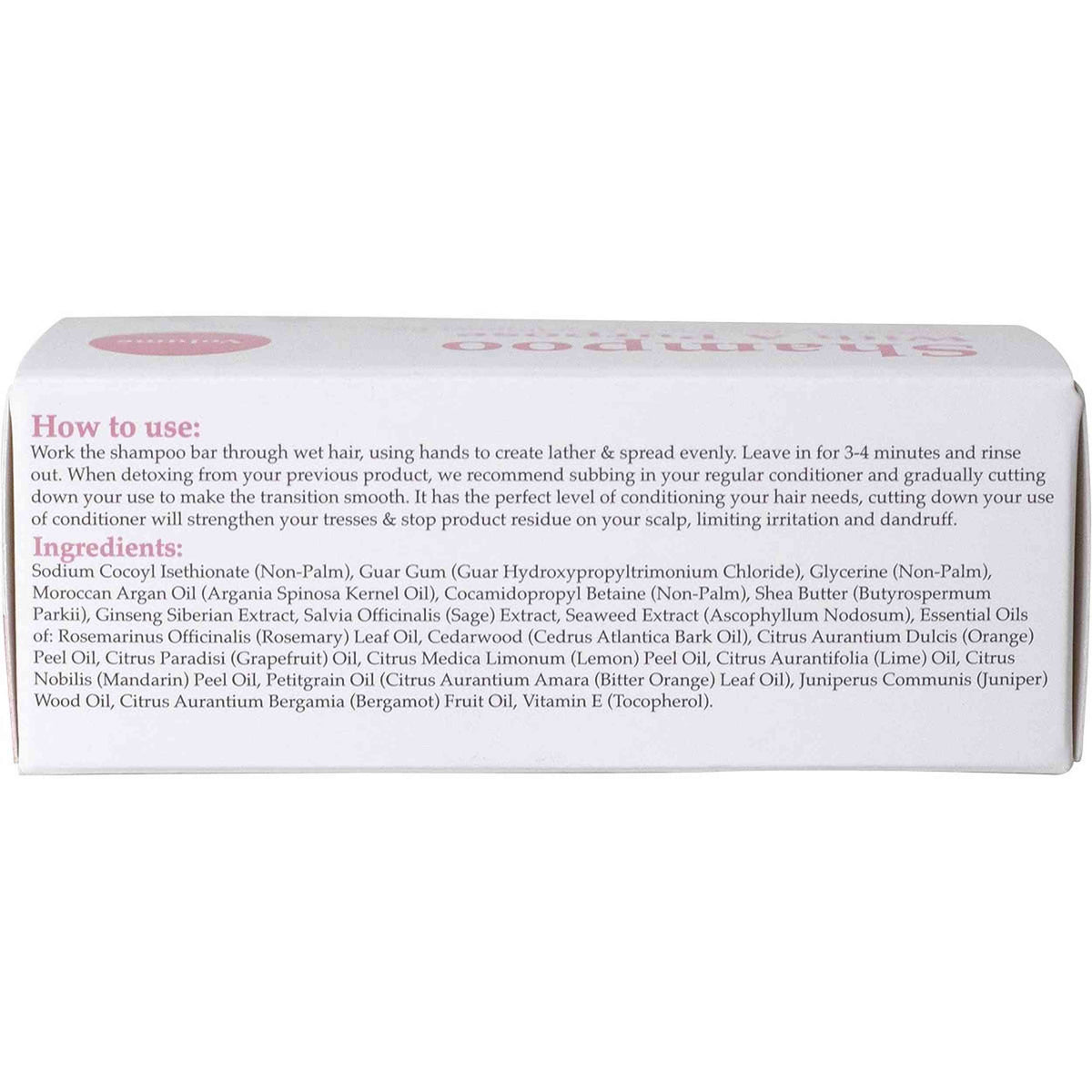 SHAMPOO WITH A PURPOSE Shampoo & Conditioner Bar Volume 135g