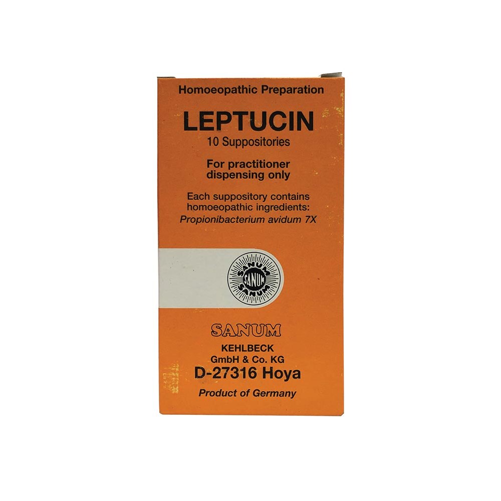 Sanum Leptucin 7x Suppositories x 10 Pack - Cutprice Online