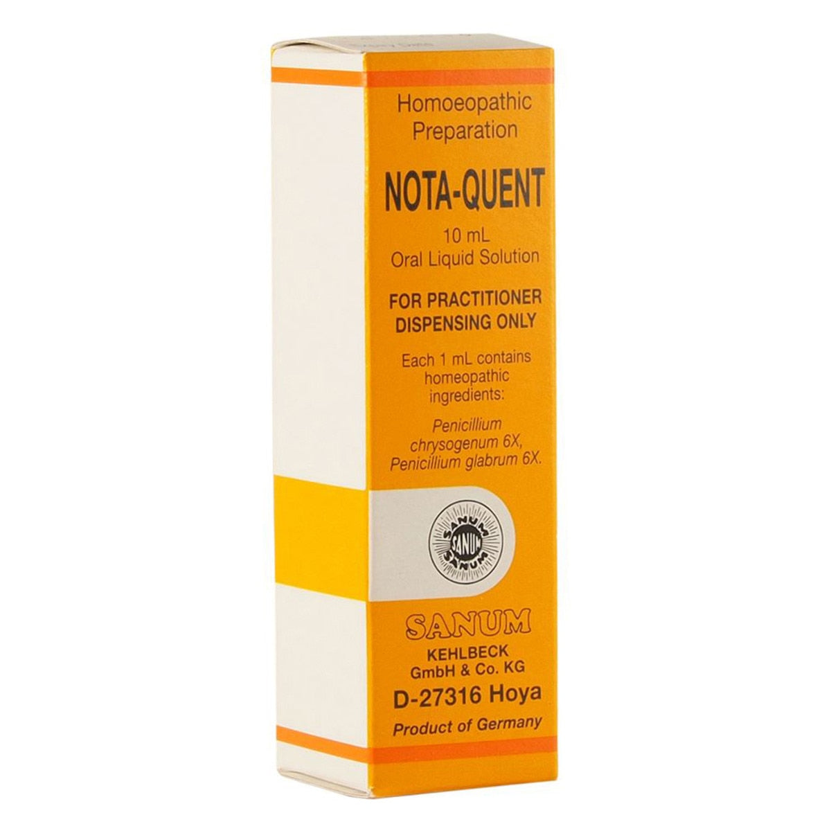 Sanum Nota-Quent 10ml - Cutprice Online