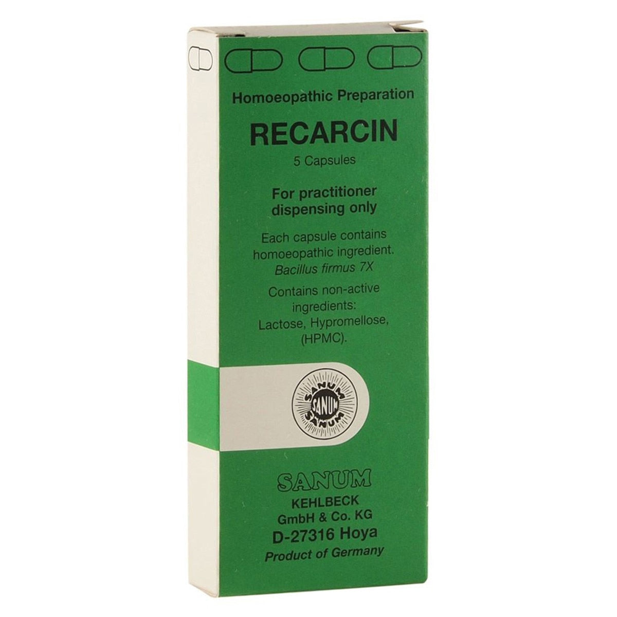 Sanum Recarcin 7x 5c - Cutprice Online