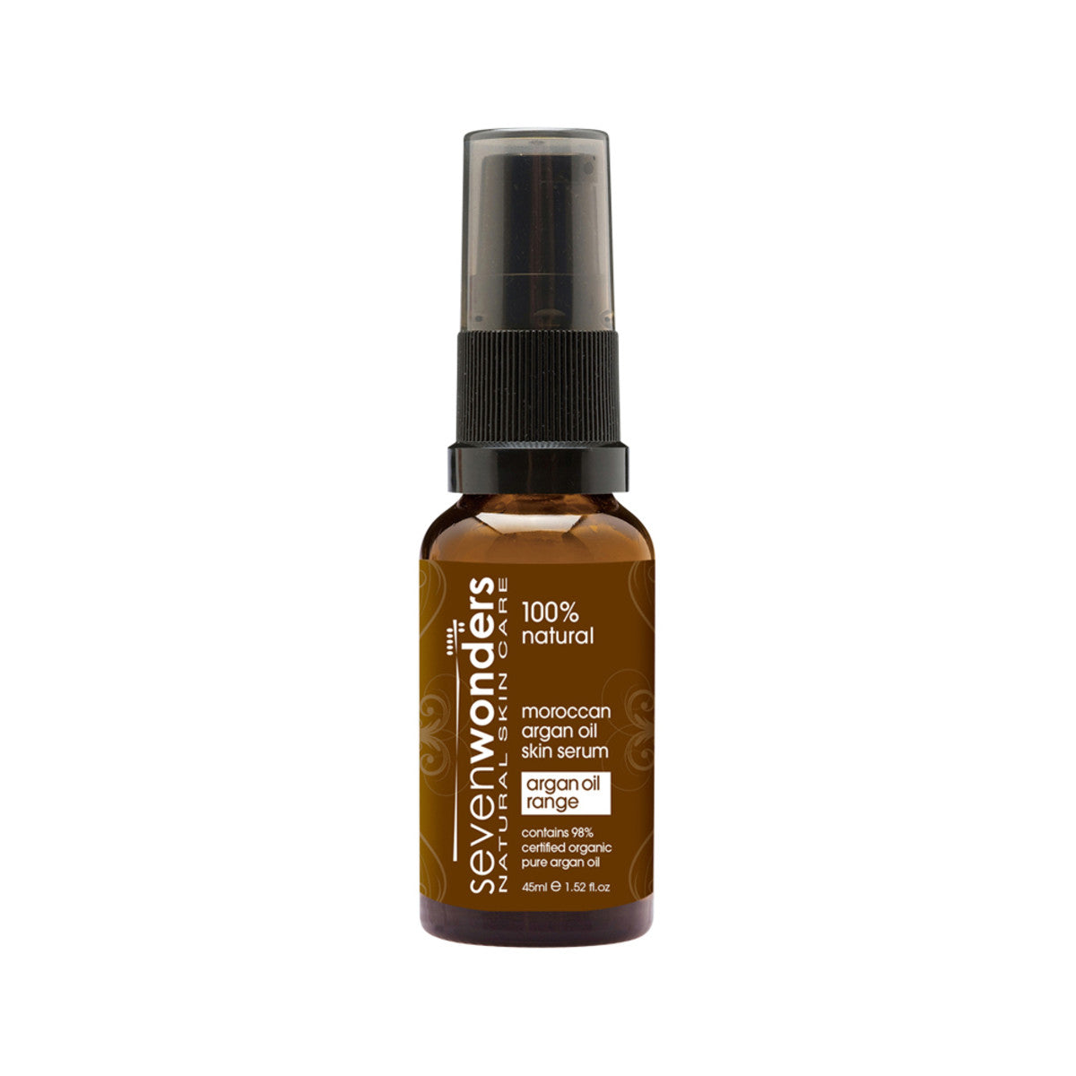 Seven Wonders Natural Skin Care Moroccan Argan Oil Skin Serum 45ml - Cutprice Online