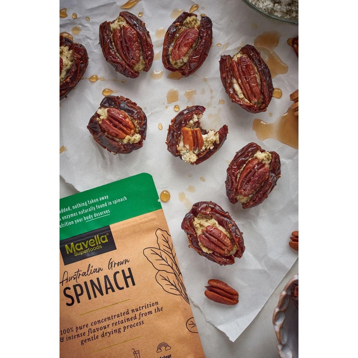 Mavella Superfoods Spinach Powder 50g - Cutprice Online