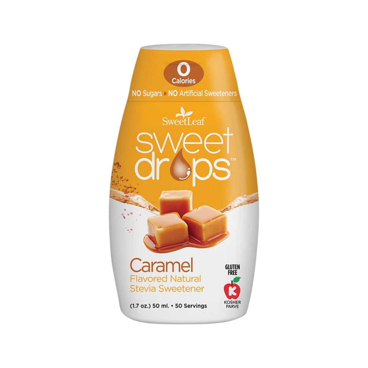 Sweet Leaf Sweet Drops Stevia Liquid Caramel Squeeze Pack 50ml - Cutprice Online