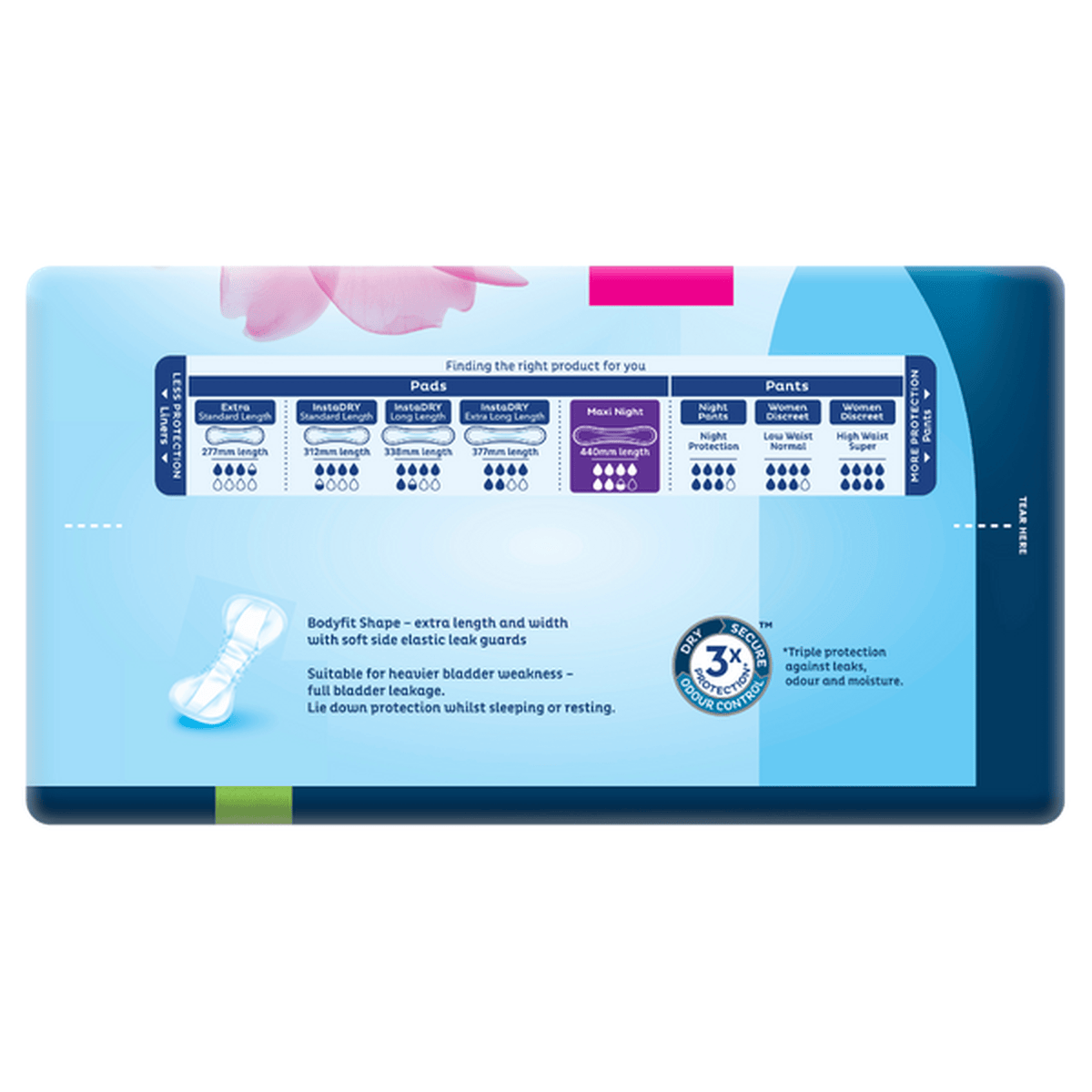 Tena Pads Maxi Night 14PK