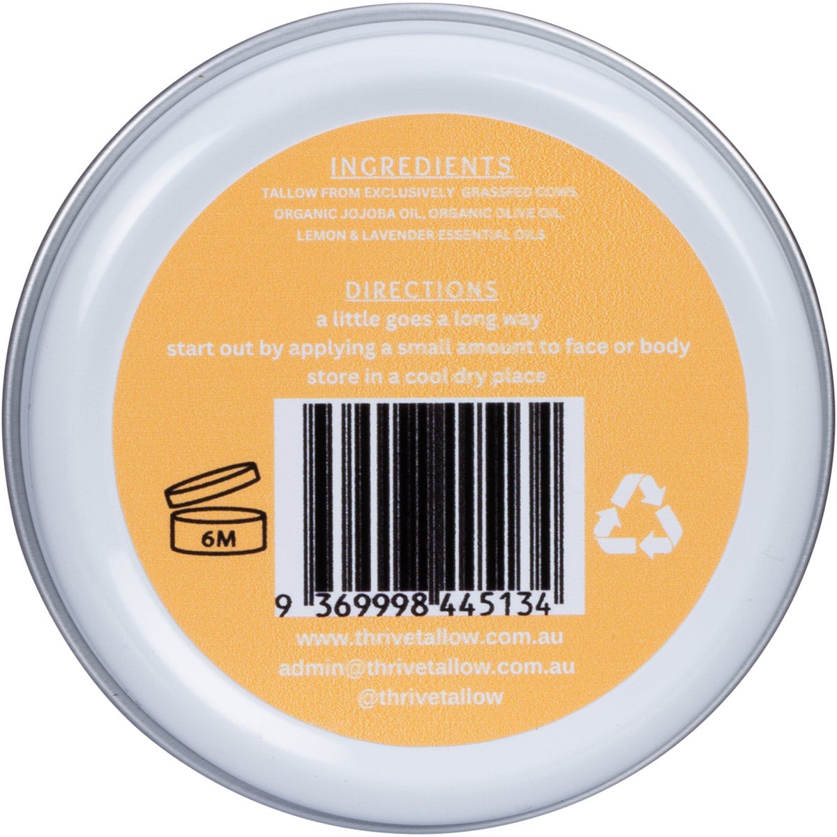 Thrive Tallow Original Tallow Balm 70ml - Cutprice Online