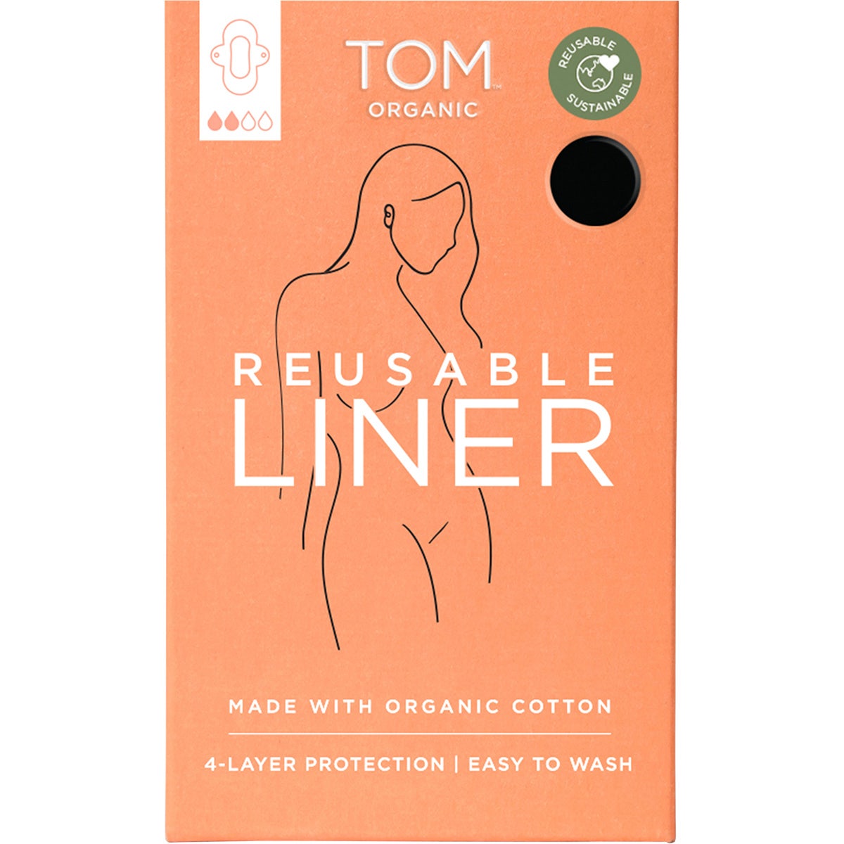 Tom Organic Reusable Liner - Cutprice Online