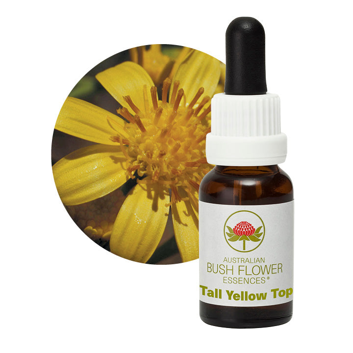 Australian Bush Flower Essences Tall Yellow Top 15ml - Cutprice Online