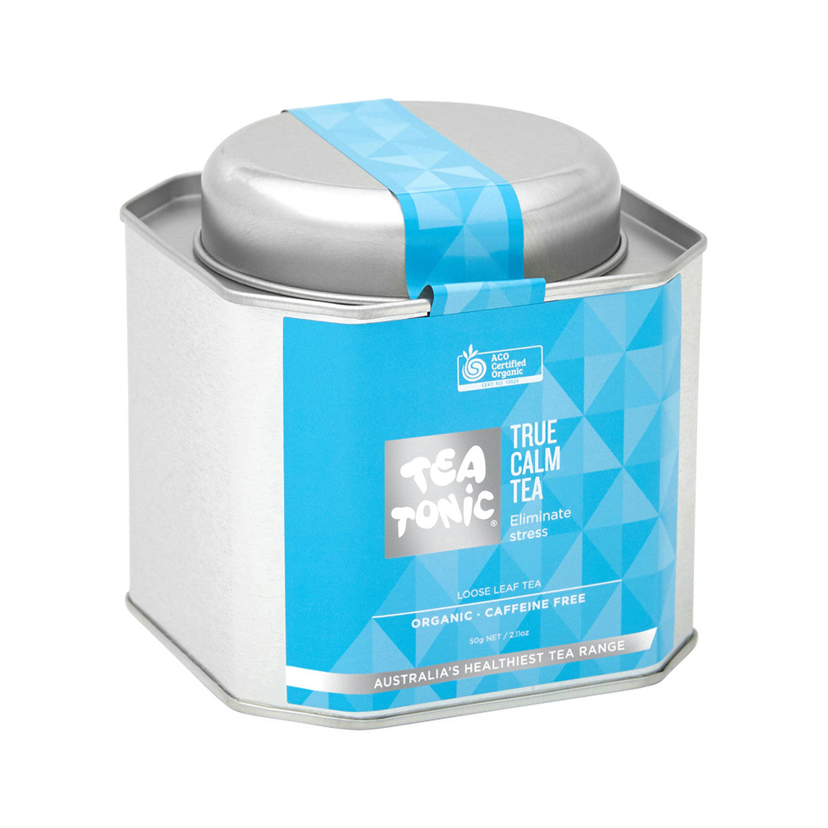 Tea Tonic Organic True Calm Tea Caddy Tin 50g - Cutprice Online