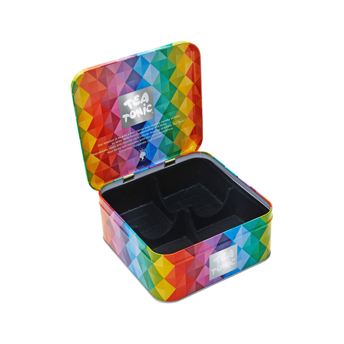 Tea Tonic Gourmet Tin Tea Chest Mini x 32 Tea Bags - Cutprice Online