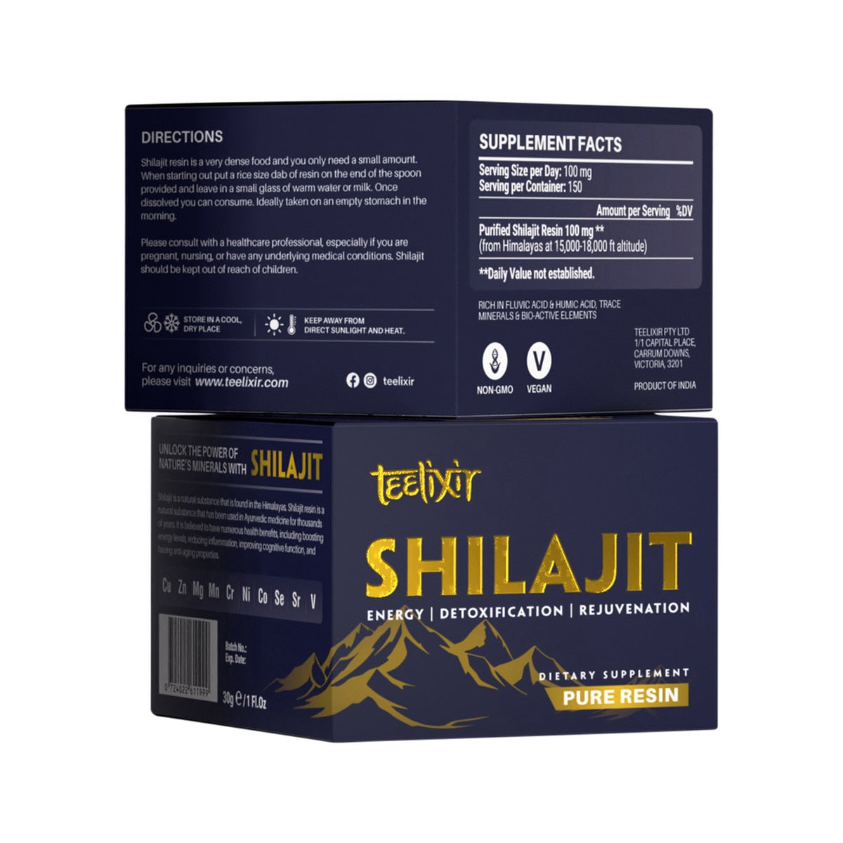 Teelixir Shilajit Pure Resin 30g - Cutprice Online