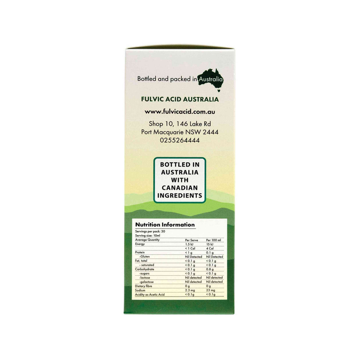 The Natural Edge Fulvic (Multi Minerals Trace Elements) 300ml