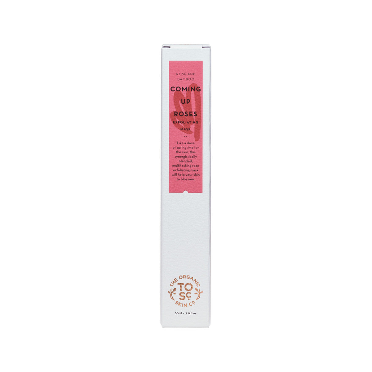The Organic Skin Co Organic Coming Up Roses Exfoliating Mask Rose and Bamboo 60ml - Cutprice Online