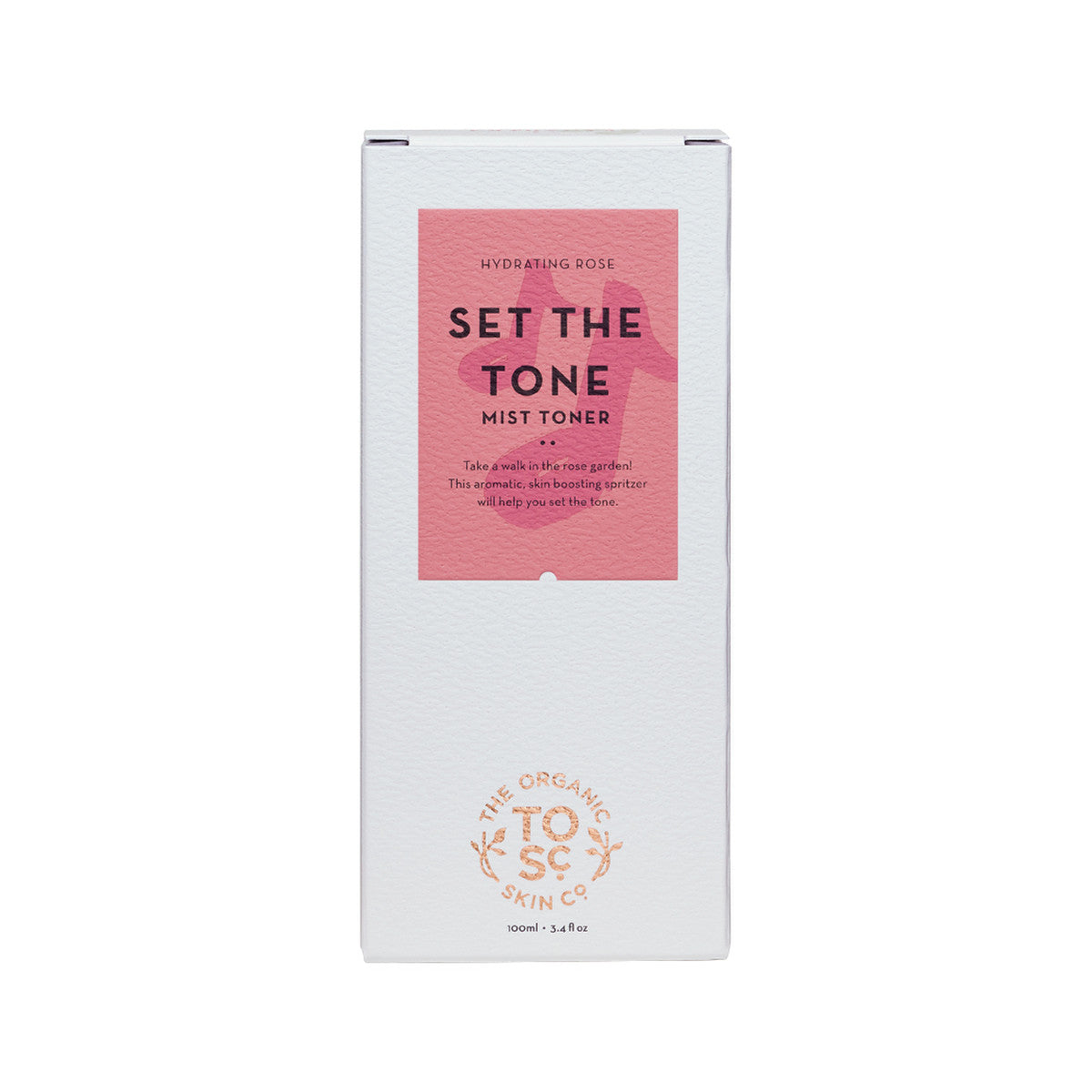 The Organic Skin Co Organic Set The Tone Mist Toner Hydrating Rose 100ml - Cutprice Online