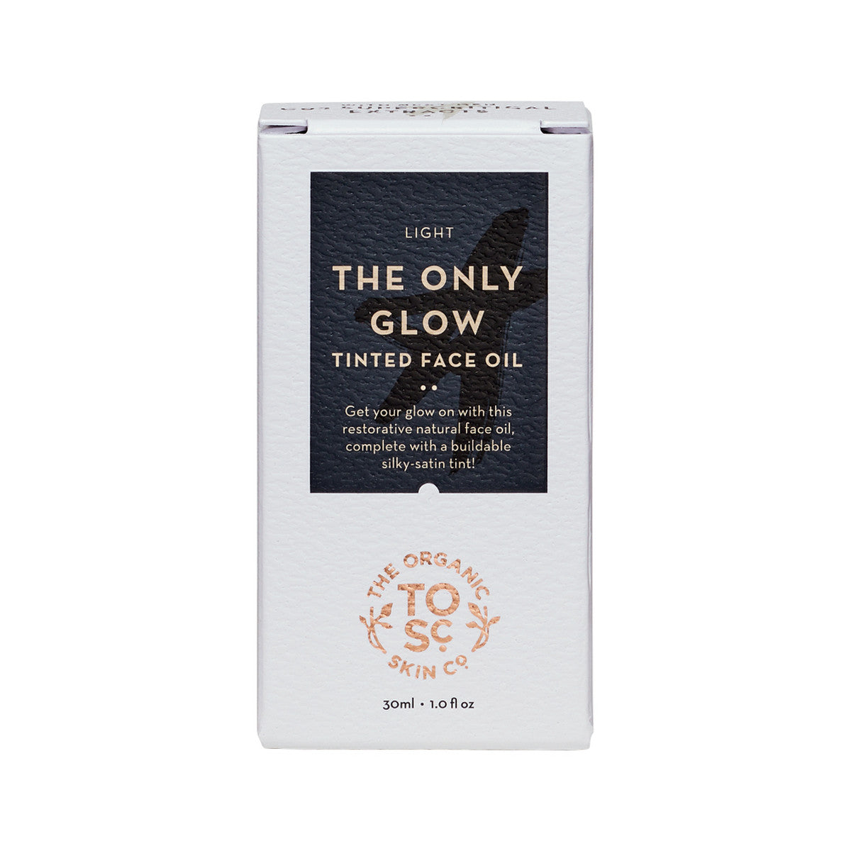 The Organic Skin Co Organic The Only Glow Tinted Face Oil Light 30ml - Cutprice Online