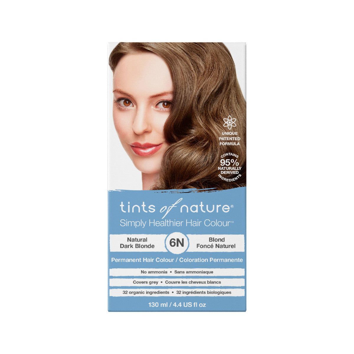 Tints of Nature Permanent Hair Colour 6N (Natural Dark Blonde) - Cutprice Online