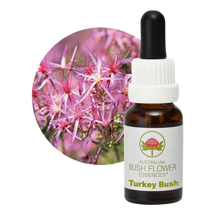 Australian Bush Flower Essences Turkey Bush 15ml - Cutprice Online
