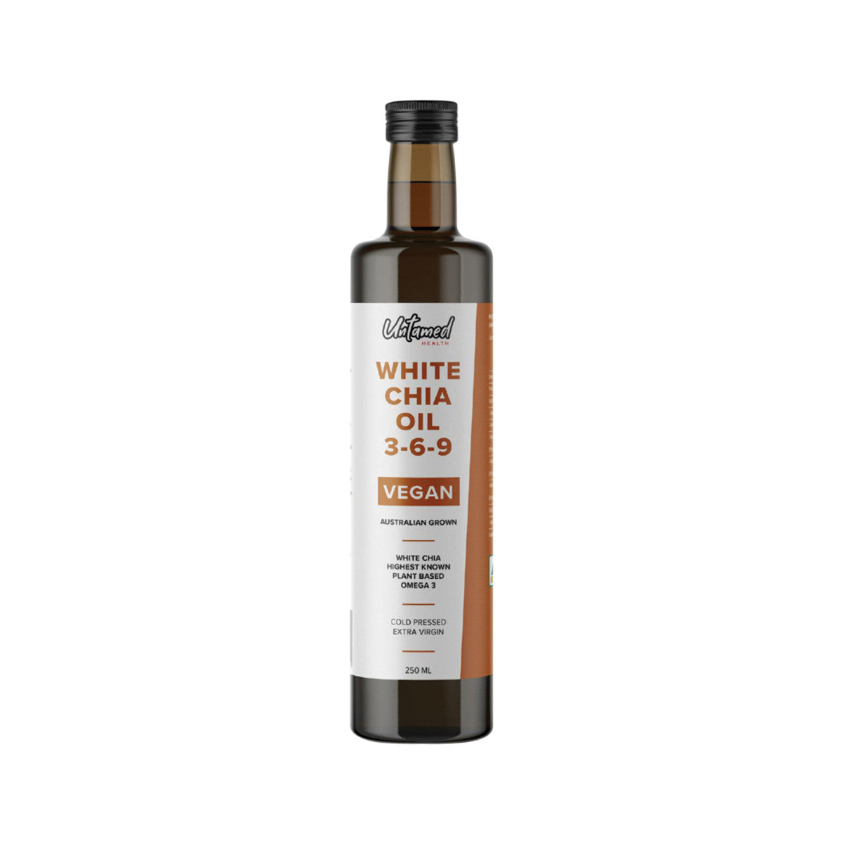 Untamed Health White Chia Seed Oil 3-6-9 250ml - Cutprice Online