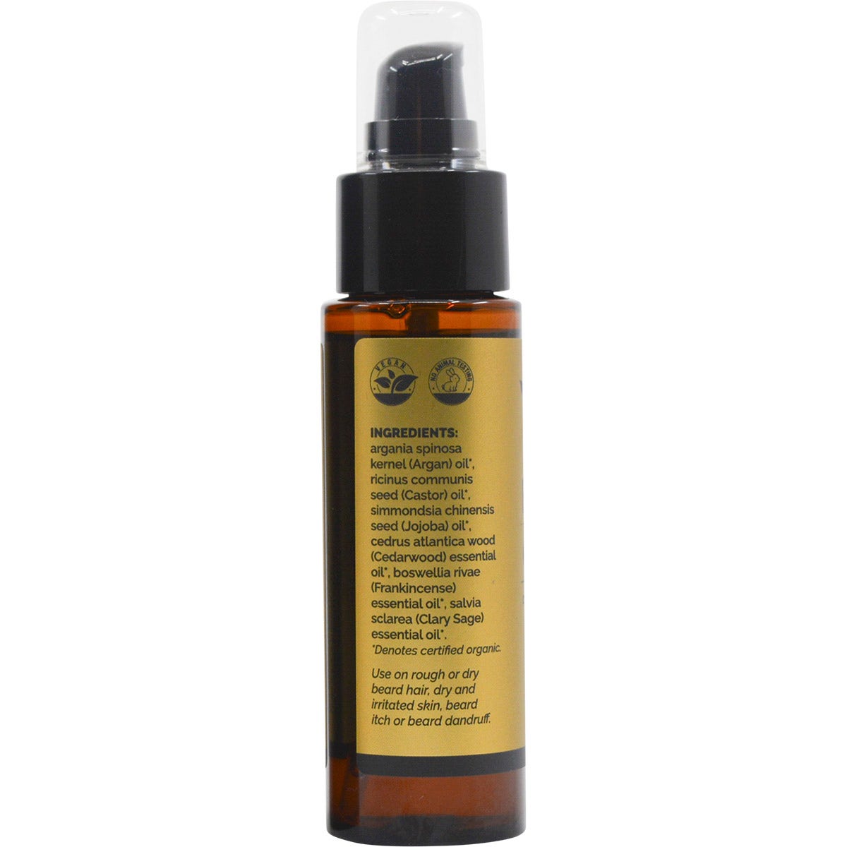 Vrindavan Beard Oil Gold 60ml - Cutprice Online