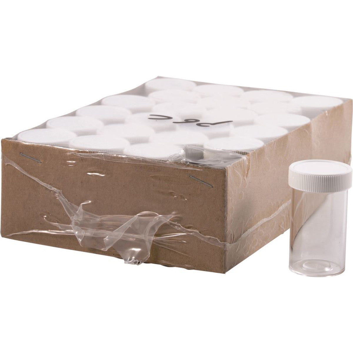 Vial Plastic 6 Dram Screw Cap 23 Pack - Cutprice Online