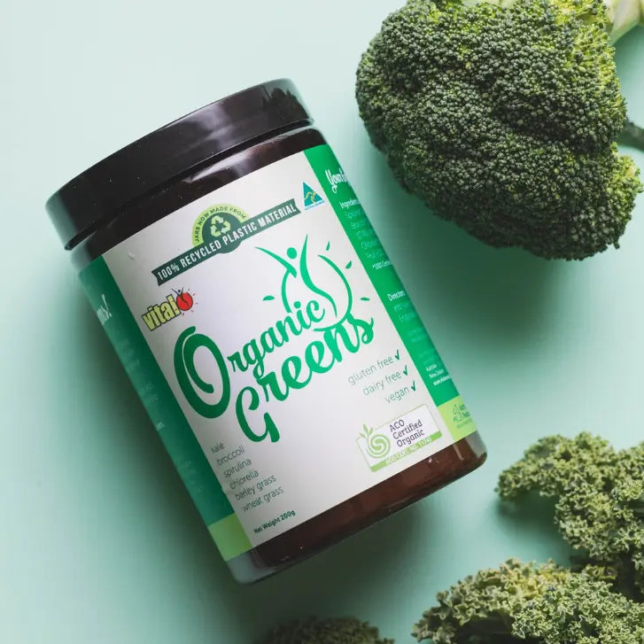 MARTIN & PLEASANCE Vital Organic Greens Powder 200g MARTIN & PLEASANCE