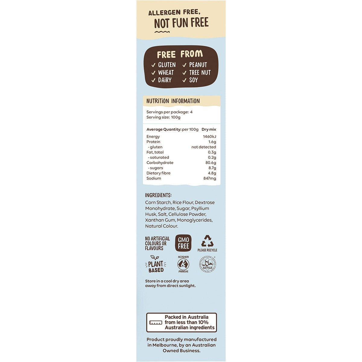 Well & Good Pastry Flour Blend 400g - Cutprice Online