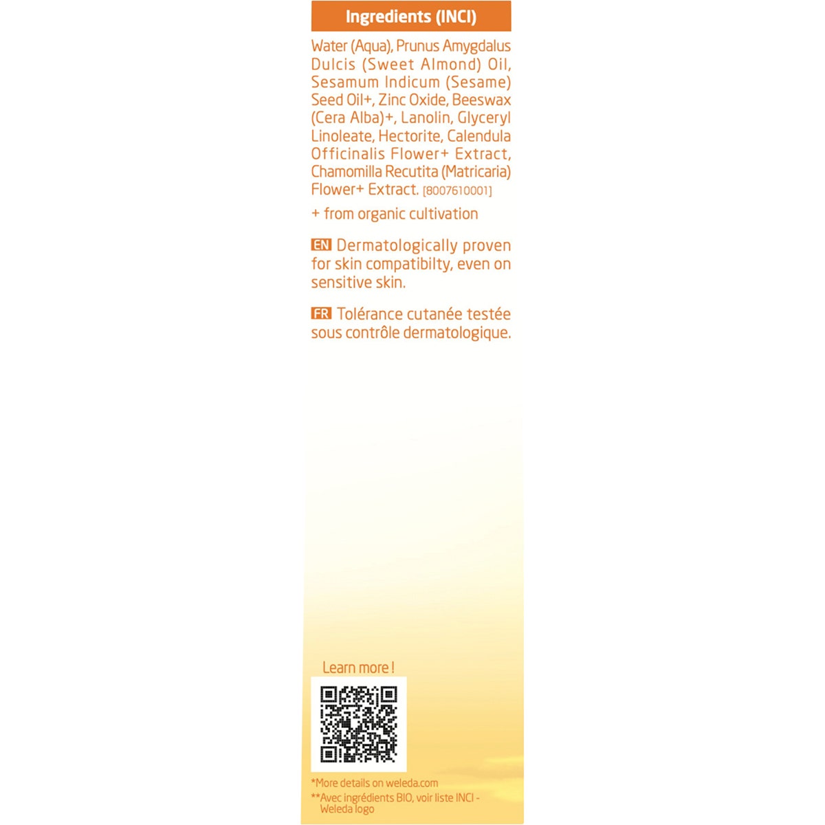 Weleda Baby Nappy Change Cream Calendula Fragrance Free 75ml - Cutprice Online