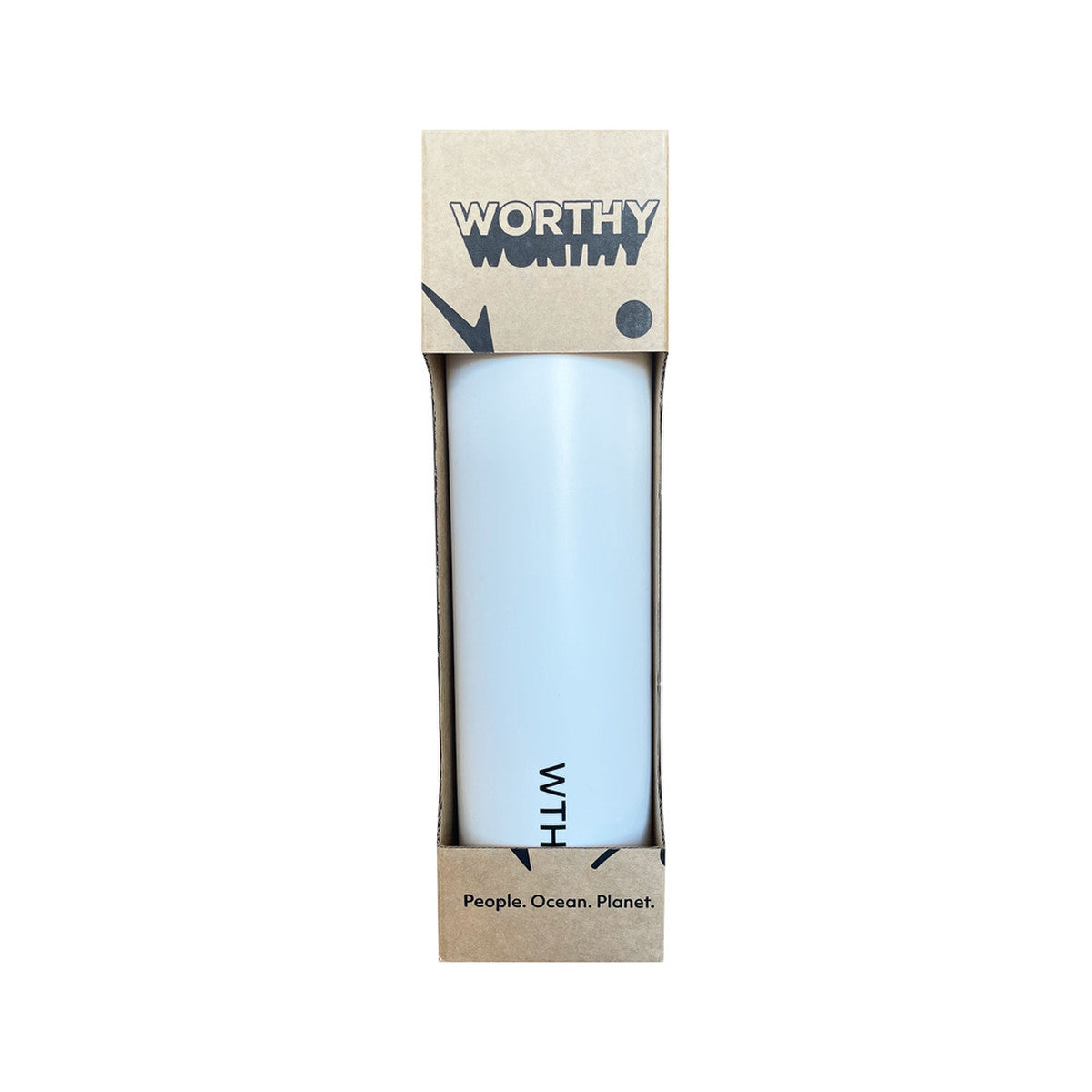 Worthy Sugarcane Drink Bottle Pure White 750ml - Cutprice Online