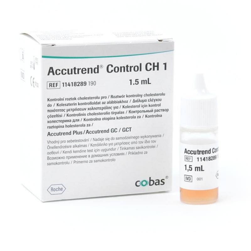 Accutrend Cholesterol Control Solution 1.5ml - Cutprice Online