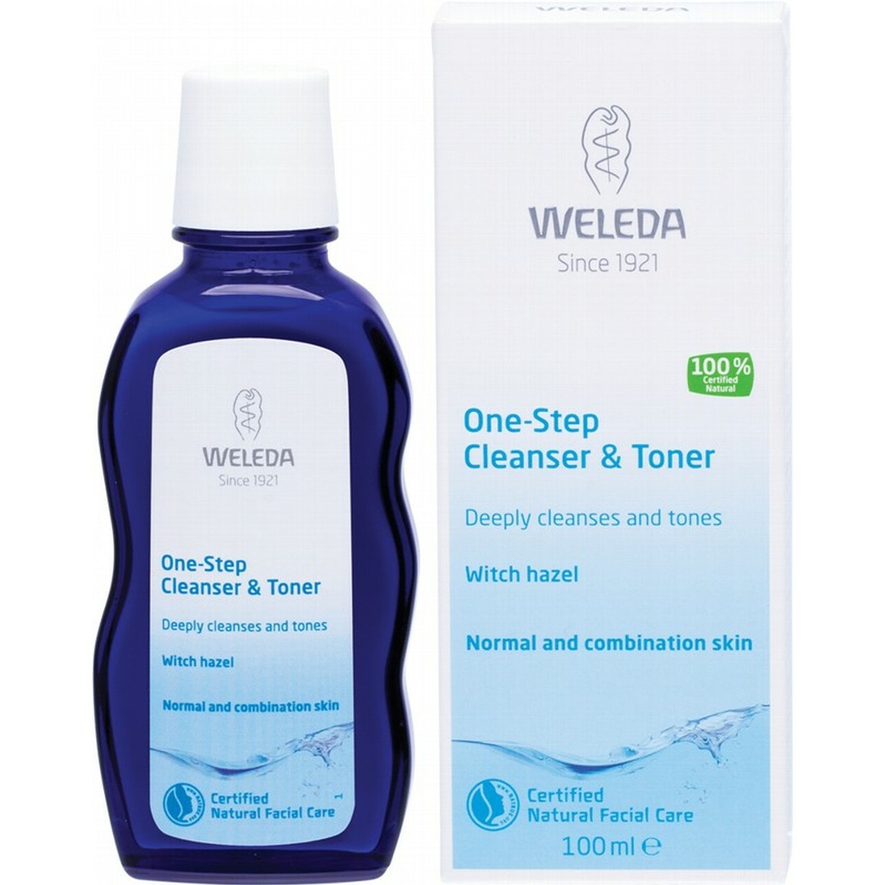 WELEDA One-Step Cleanser & Toner Witch Hazel 100ml - Cutprice Online