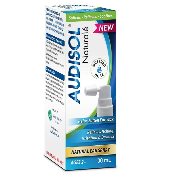 Audisol Naturale Ear Spray 30ml - Cutprice Online