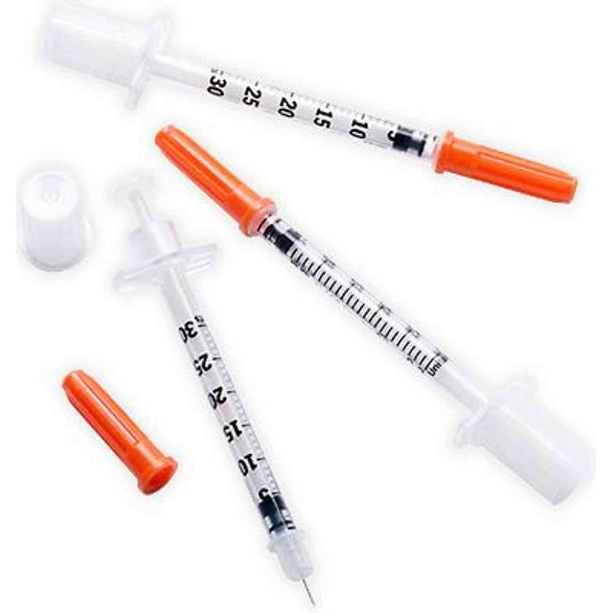 BD Ultra-Fine II 0.5ml Short Needle 25mm 31G x8mm 100