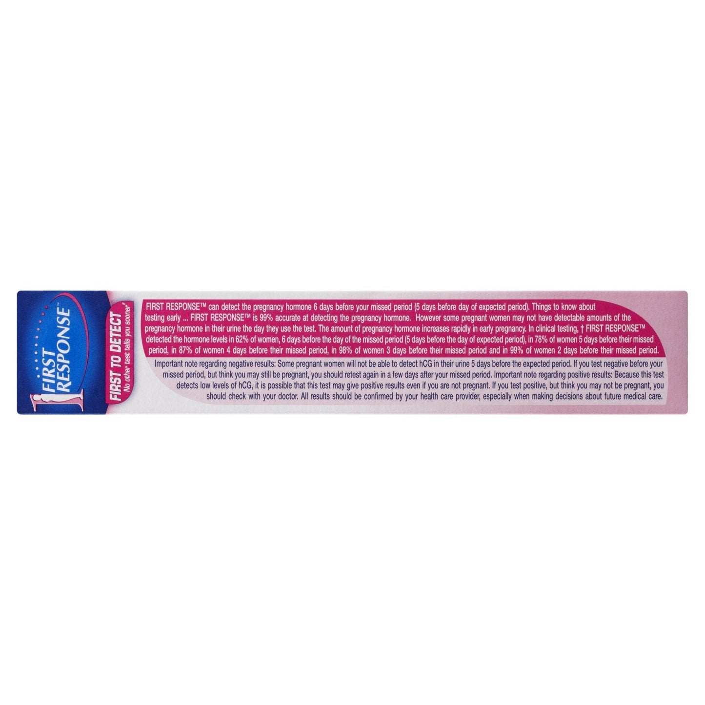 First Response Instream Preganancy Test 1 Test - Cutprice Online