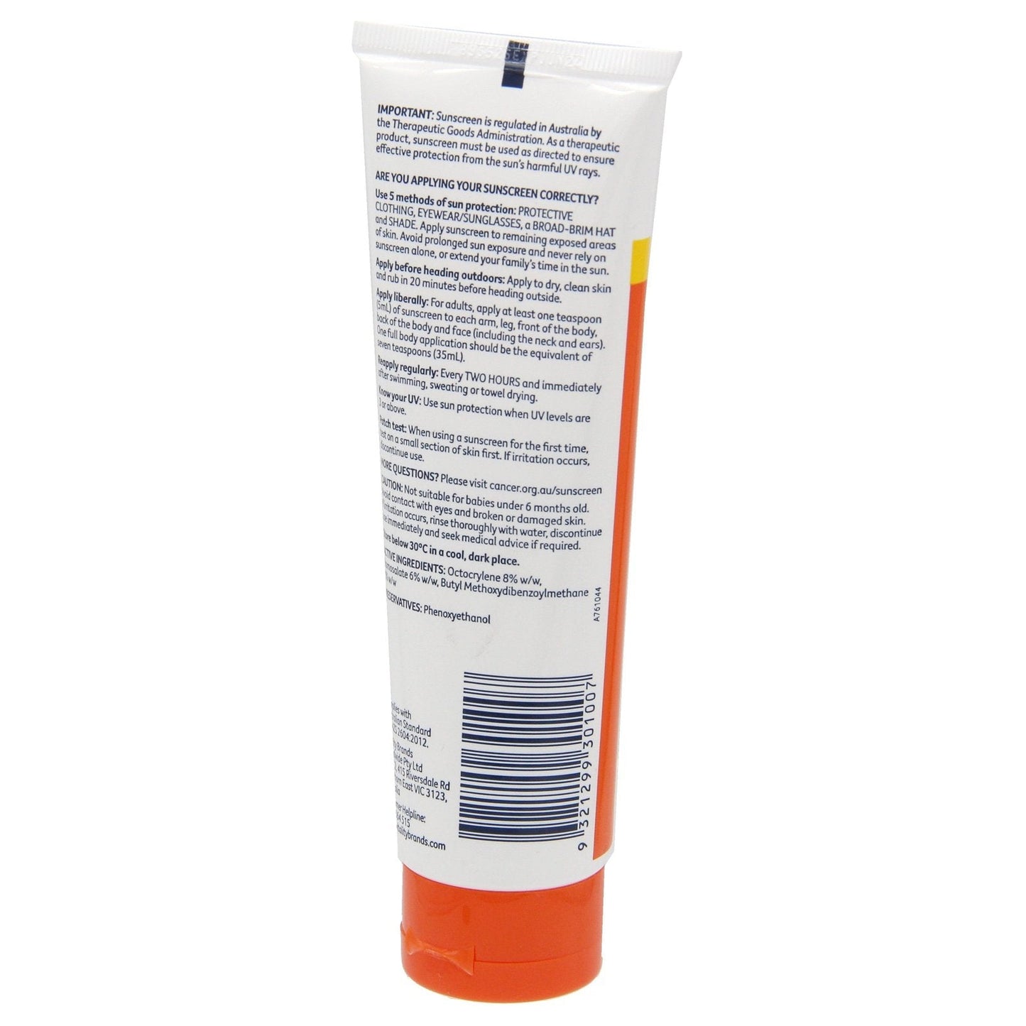 Cancer Council Everyday Value Sunscreen SPF 50 110ml - Cutprice Online