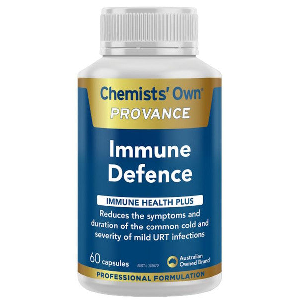Chemists' Own Provance Immune Defence 60 Capsules - Cutprice Online