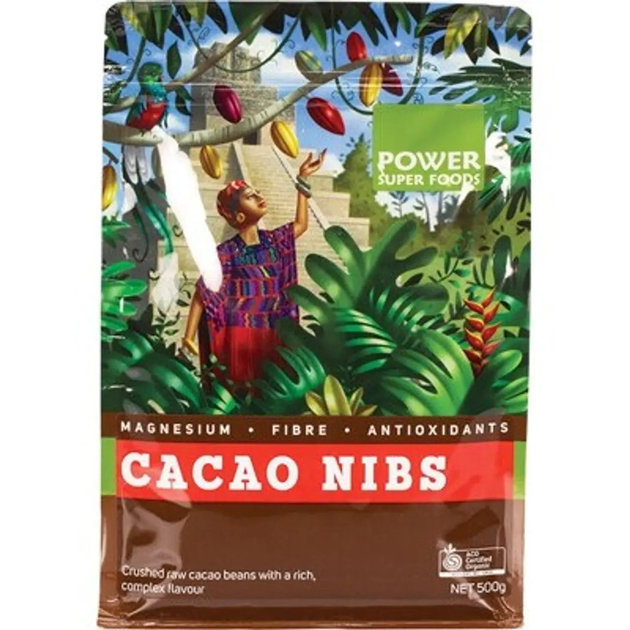 POWER SUPER FOODS Cacao Nibs "The Origin Series" 500g POWER SUPER FOODS