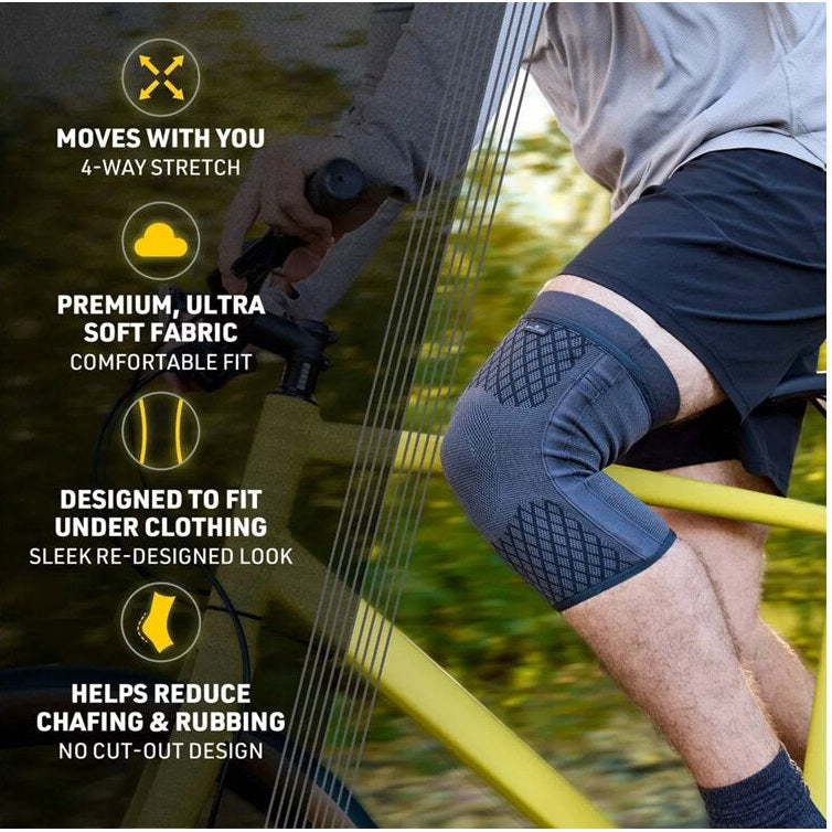 Futuro Premium Compression Knee Sleeve With Stabilizers Large