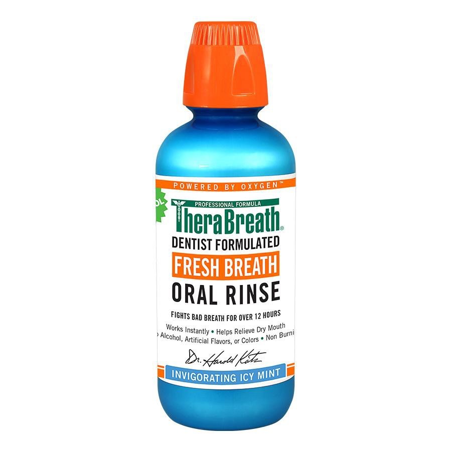 Brauer Therabreath Oral Rinse - Icy Mint 473ml - Cutprice Online
